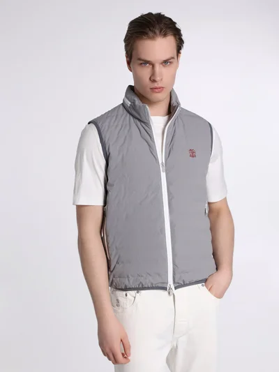 Жилет цвет серый — превью 4