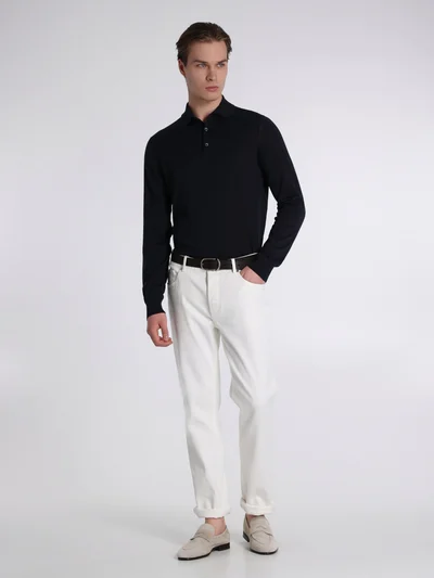 Джемпер цвет синий — превью 3