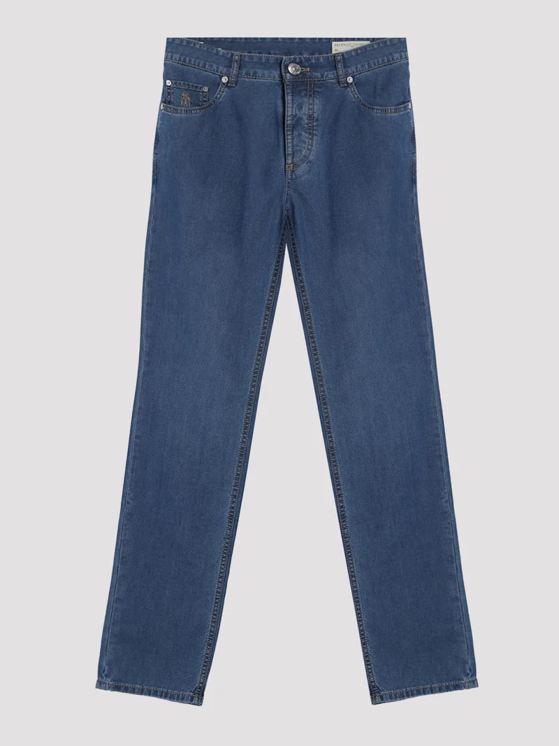 Джинсы цвет темно-синий