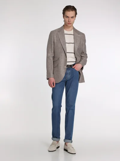 Джинсы цвет синий — превью 2