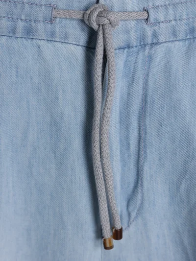 Джинсы цвет голубой — превью 4