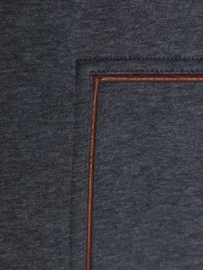 Жилет цвет темно-серый — превью 5