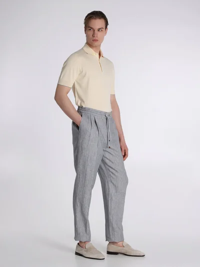 Брюки цвет серый — превью 3