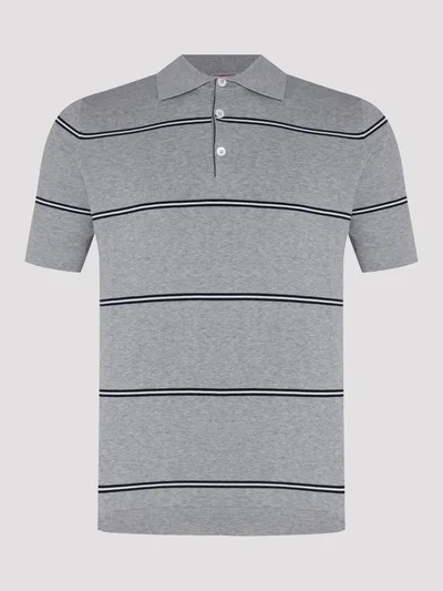 Поло цвет серый — превью 1