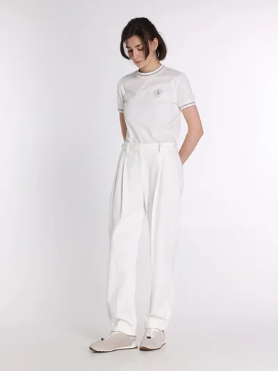 Брюки цвет белый — превью 3