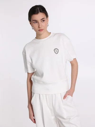 Толстовка цвет белый — превью 3