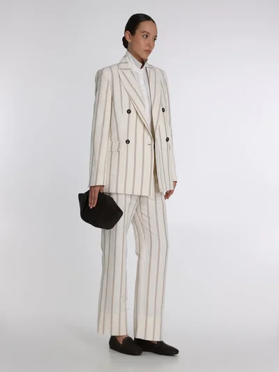 Жакет цвет молочно-бежевый — превью 4