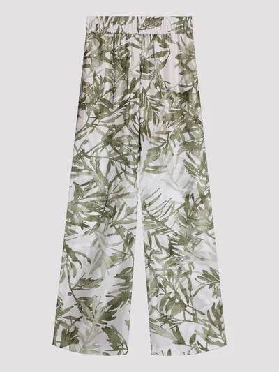 Брюки цвет зеленый — превью 1