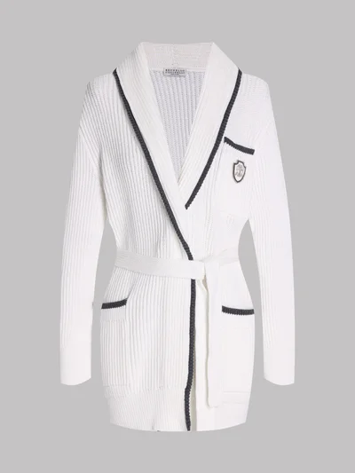 Кардиган цвет белый — превью 1