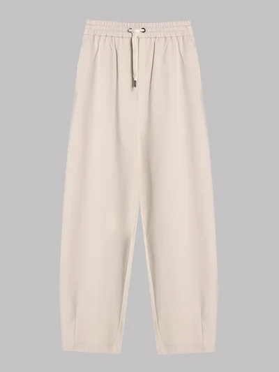 Брюки цвет светло-бежевый — превью 1