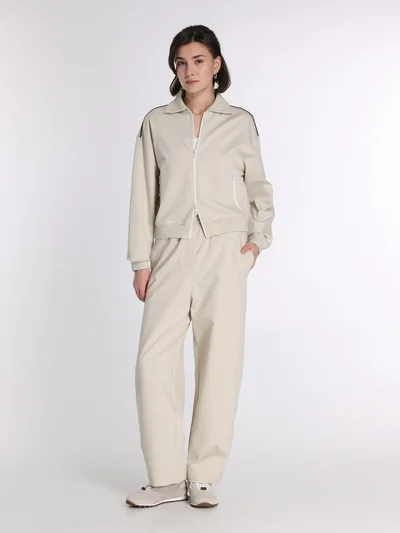 Брюки цвет светло-бежевый — превью 2