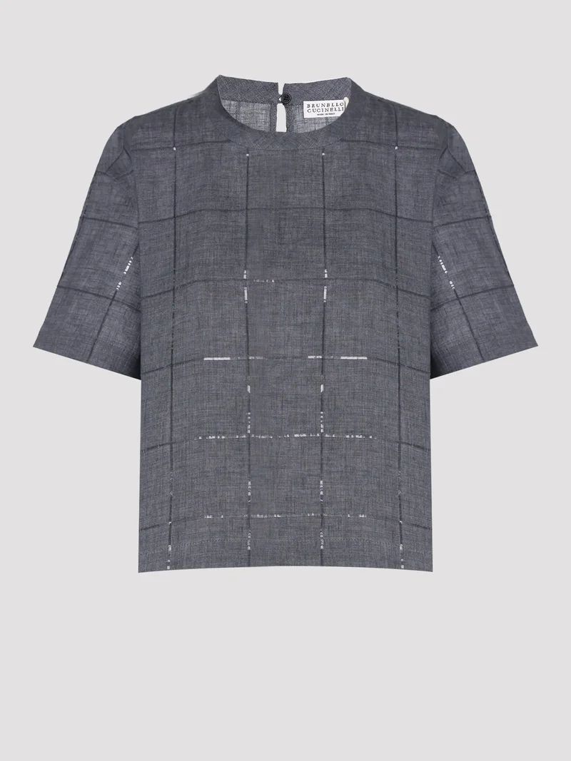 Топ цвет серый