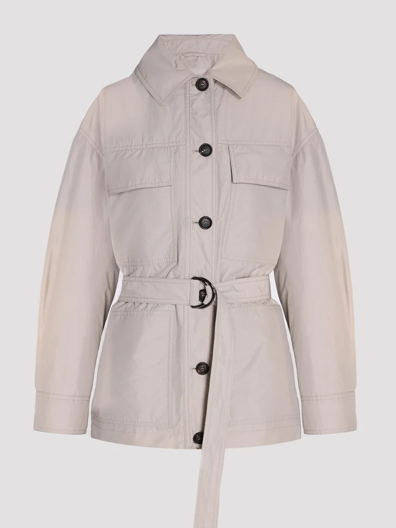 Куртка цвет светло-серый