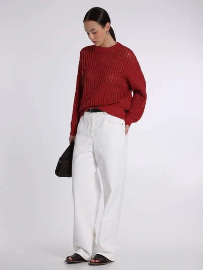 Джемпер цвет красный — превью 3