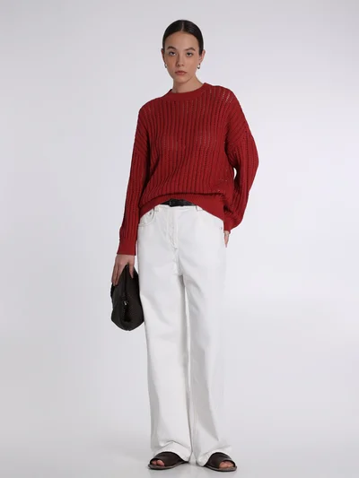 Джемпер цвет красный — превью 4