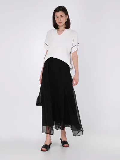 Пуловер цвет белый — превью 3