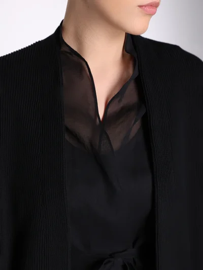 Кардиган цвет черный — превью 7