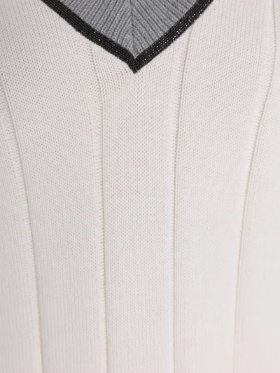 Пуловер цвет белый — превью 7