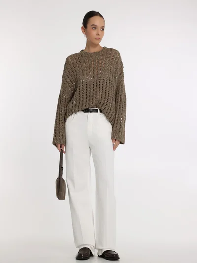 Джинсы цвет хаки — превью 2