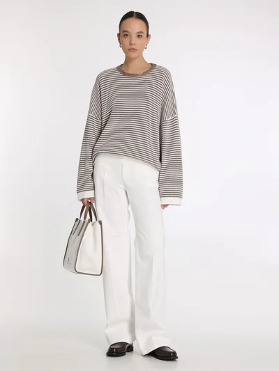 Джинсы цвет хаки — превью 3