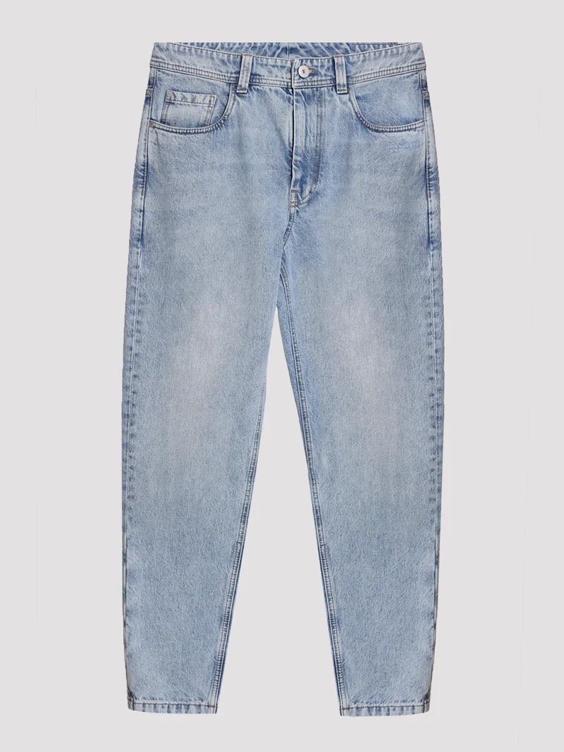 Джинсы цвет голубой