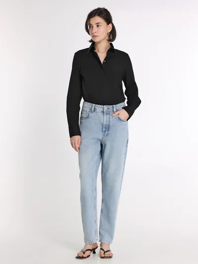 Джинсы цвет голубой — превью 2