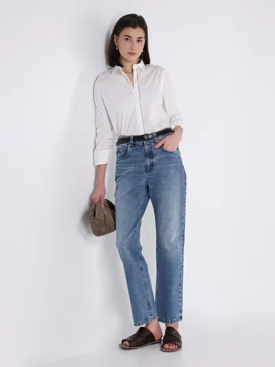 Джинсы цвет синий — превью 2