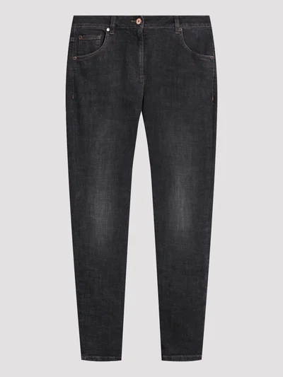 Джинсы цвет черный — превью 1