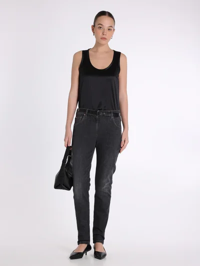 Джинсы цвет черный — превью 3