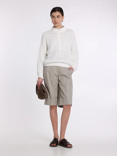 Бермуды цвет светло-бежевый — превью 2