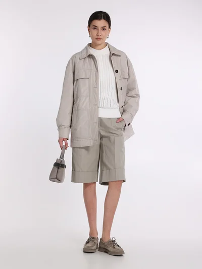 Бермуды цвет светло-бежевый — превью 3