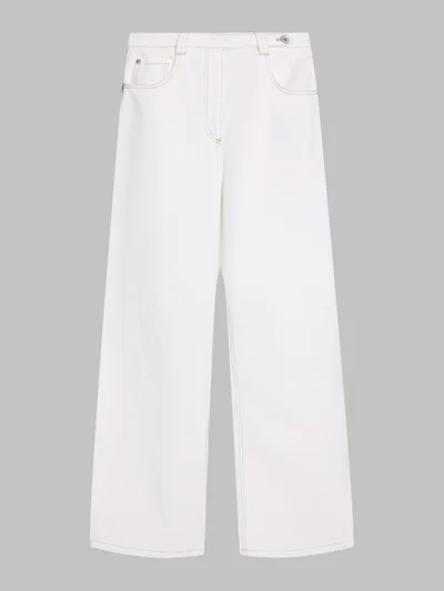 Джинсы цвет молочный — превью 1