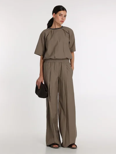 Брюки цвет кофейный — превью 2