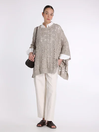 Джемпер цвет молочный — превью 3