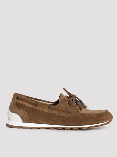 Лоферы цвет охра — превью 1