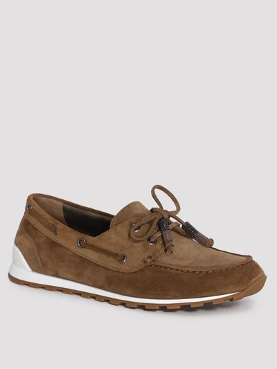 Лоферы цвет охра — превью 2