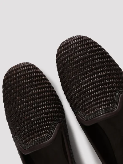 Лоферы цвет темно-коричневый — превью 4
