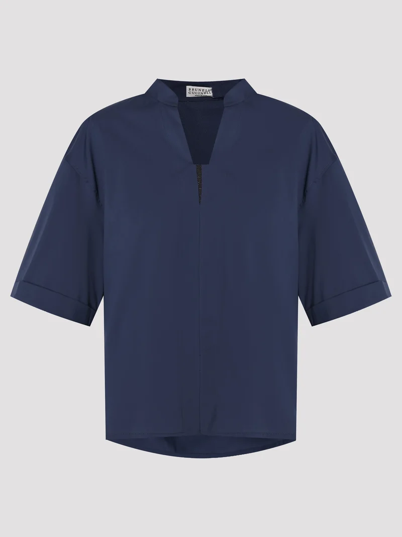 Рубашка цвет синий