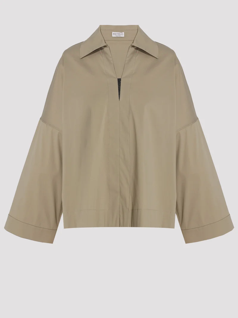 Рубашка цвет бежевый