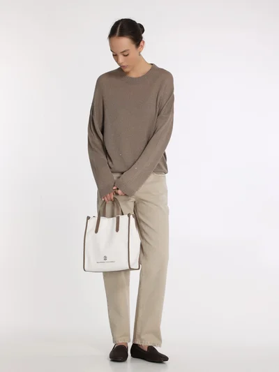 Джемпер цвет синий — превью 3