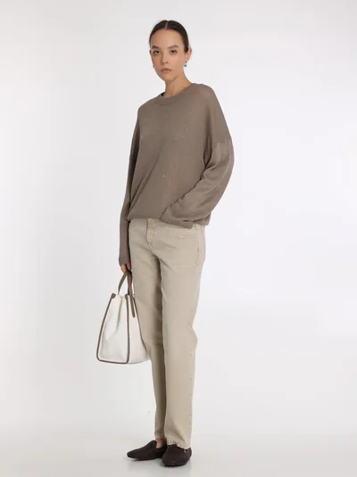 Джемпер цвет синий — превью 5