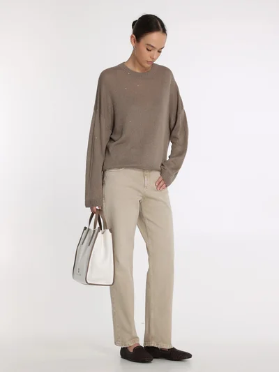 Джемпер цвет синий — превью 6