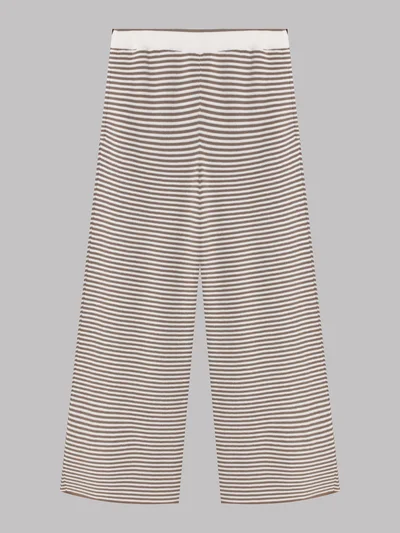 Брюки цвет молочно-бежевый — превью 1