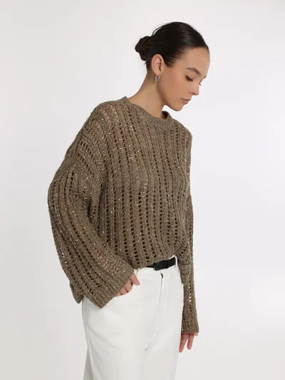 Джемпер цвет кэмэл — превью 2