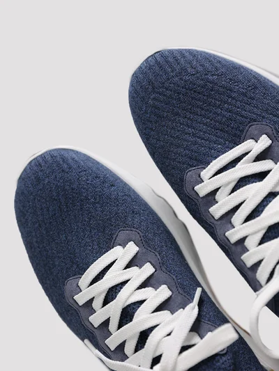 Кроссовки цвет синий — превью 4
