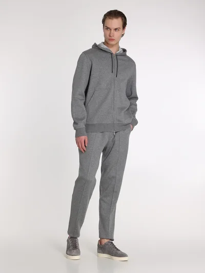 Толстовка цвет серый — превью 4