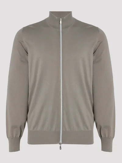 Кардиган цвет хаки — превью 1