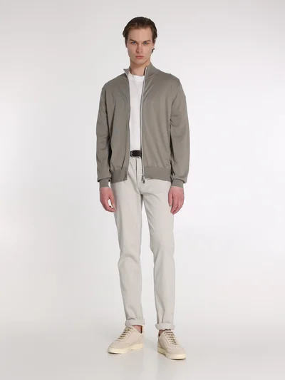 Кардиган цвет хаки — превью 3