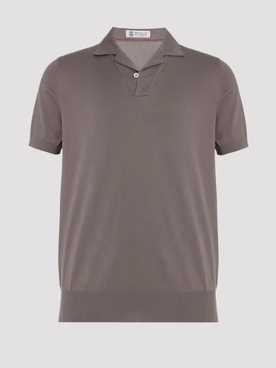 Поло цвет кофе — превью 1