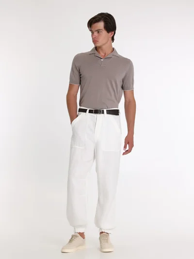 Поло цвет кофе — превью 3